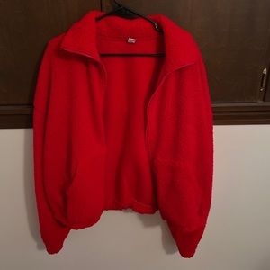 Old Navy Oversized Full-Zip Sherpa Pullover for Women